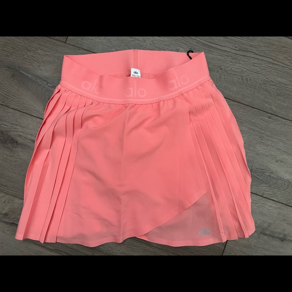 Aces Tennis Skirt - Strawberry Lemonade